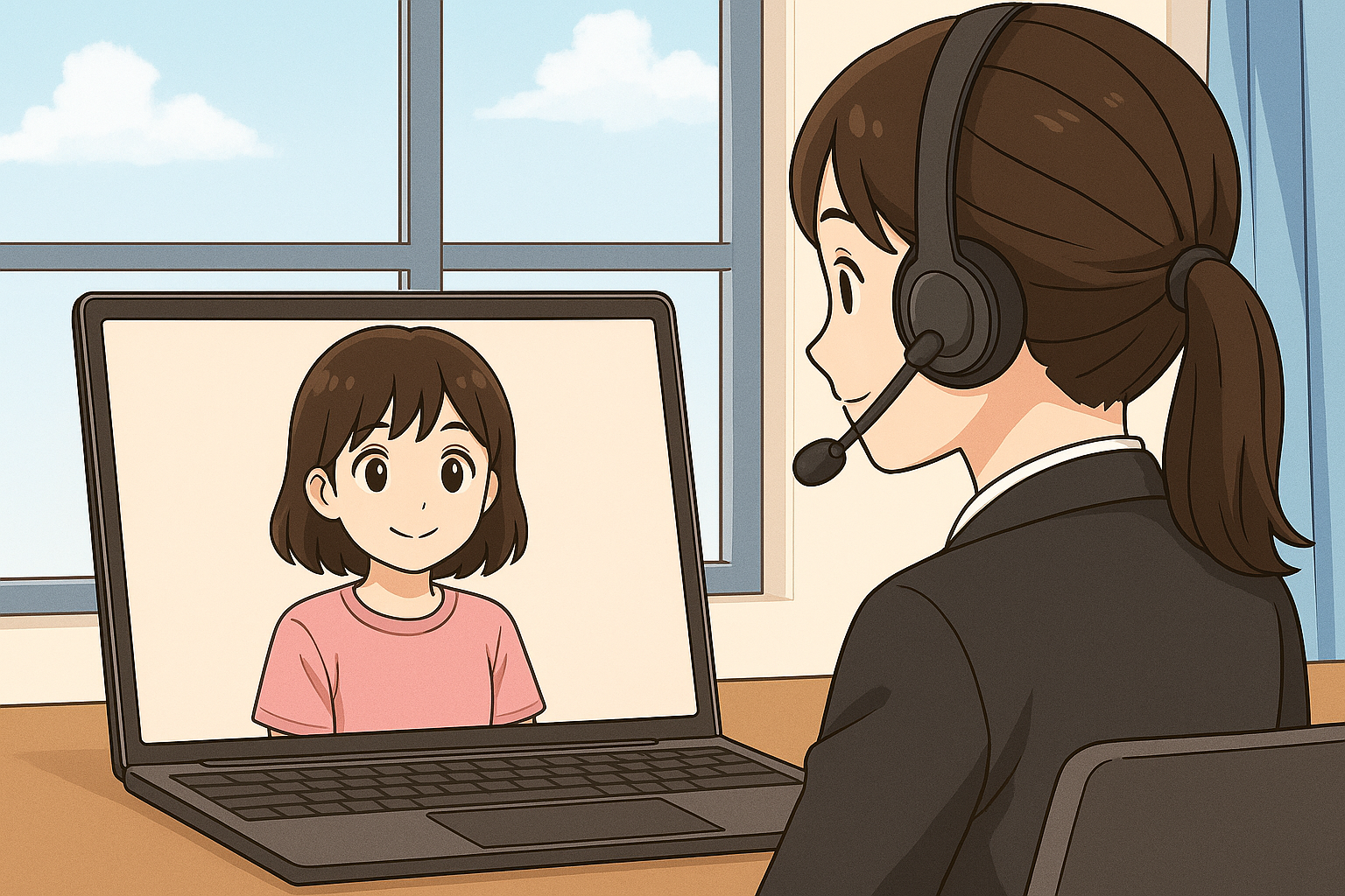 個別相談のイラスト